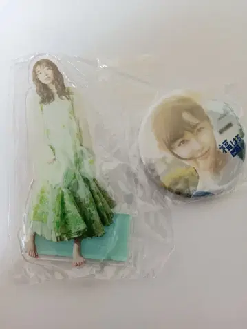 [미개봉 새상품] 후쿠하라 하루카 아크릴 스탠드 캔뱃지 세트