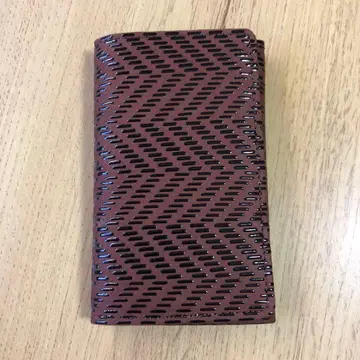 인덴야 브라운 가죽 명함지갑 새상품, 미사용