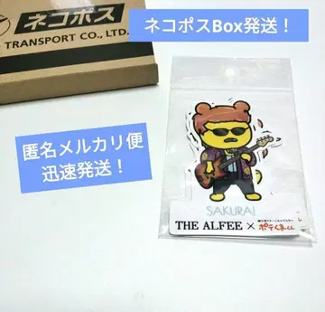 [ 네코포스 Box 발송 ] 포테곰 x THE ALFEE 스티커 포테곰