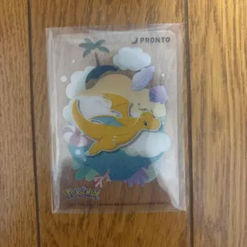 포켓몬 PRONTO 망나뇽 클리어 카드