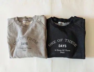 어반 프린트 맨투맨 2장 세트