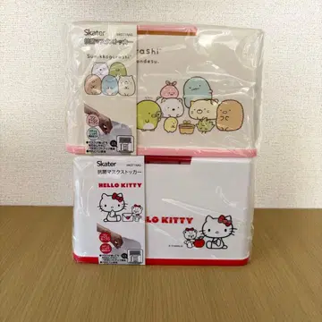 헬로키티 스미코구라시 항균 마스크 보관함
