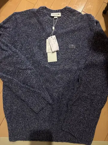 [ LACOSTE ] 클래식 핏 니트 스웨터 사이즈 3