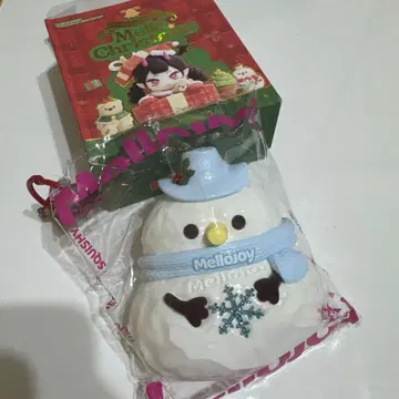 mellojoy 메로조이 스퀴즈 크리스마스 스노우 베이비 눈 달마