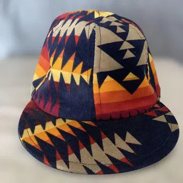 sacai pendleton 19SS 네이티브 무늬 코듀로이 캡