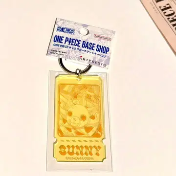 ONE PIECE BASE SHOP 티켓 키링 써니