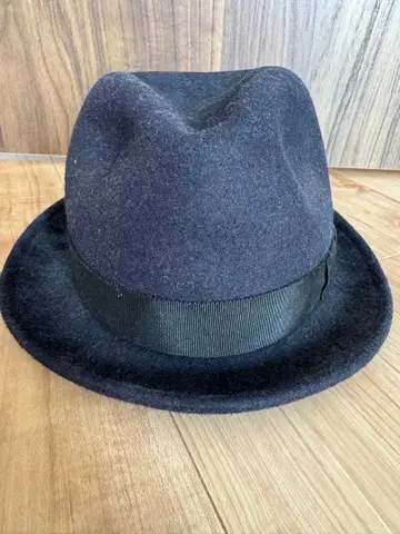 BEAUTY&YOUTH 네이비 울 펠트 햇