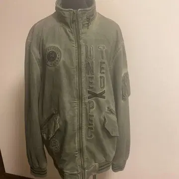 DESIGUAL 모스그린 블루종