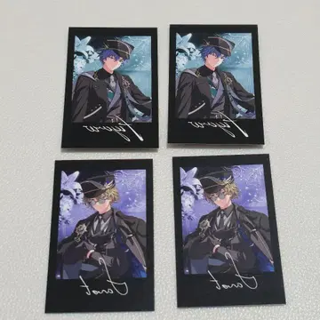 마법사의 약속 마호야쿠 6주년 사진풍 카드 파우스트 피가로