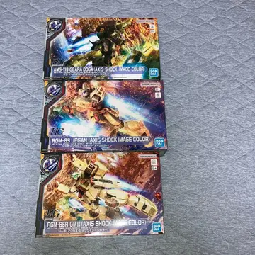 HG 액시즈 쇼크 (제간, 짐 III, 기라 도가) 3체 세트