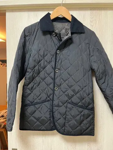 매킨토시 필로소피 퀼팅 자켓 코듀로이 옷깃