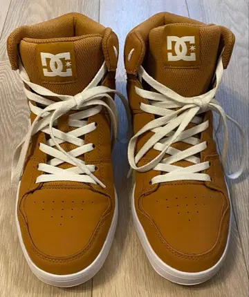 DC 브라운 하이컷 스니커즈 [ 26cm ]