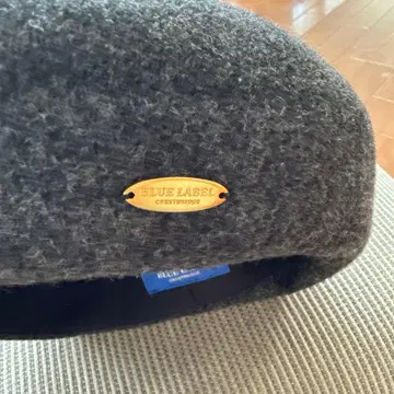 [ 새상품급 ] BLUE LABEL 블루라벨 베레모 57cm 그레이