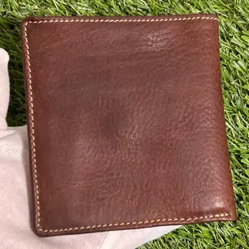 미사용품 화이트하우스콕스 지갑 접이식 지갑 이단 접이식 지갑 레어