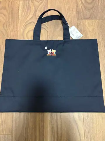 미사용 파밀리아 백 토트백 블랙