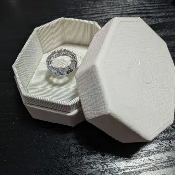 [ 미사용 새상품 ] Swarovski ortyx 스와로브스키 반지 블루
