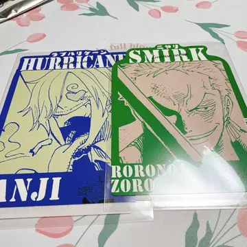 원피스 베이스샵 엽서 조로 상디