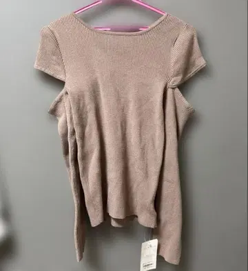 안미르 백 크로스 리브 TP 핑크