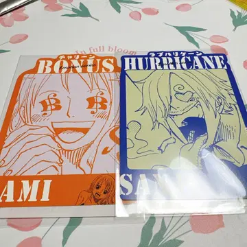 원피스 베이스샵 엽서 나미 상디