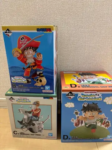 제일복권 드래곤볼 스냅피규어 B, C, D상