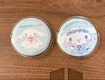 이코러브 =LOVE 시나몬 시나모롤 캔뱃지 2종