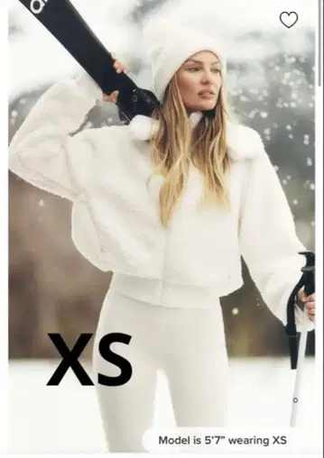 ALO 택 포함 새상품 보아 자켓 XS 플리스 자켓