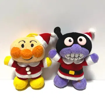 호빵맨 크리스마스 봉제 인형 세트 1