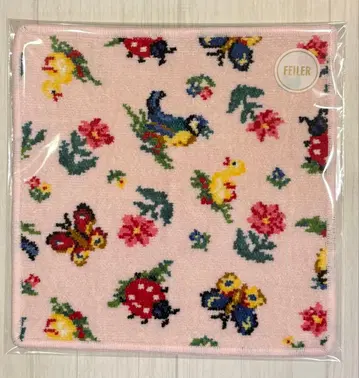 새상품 미사용 페이러 하이디 손수건 페일 핑크