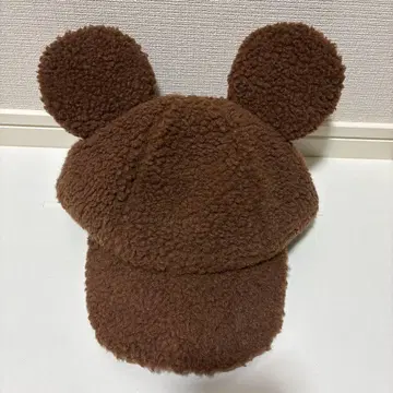 미키 귀 달린 보아 소재 캡