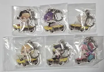 큐피트 파라사이트 애니메이트 특전 아크릴 키링 6종 세트