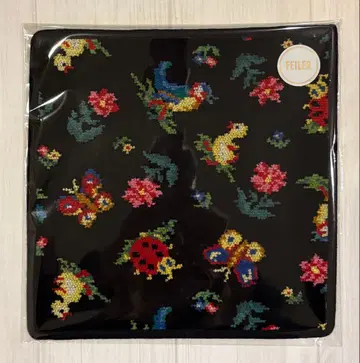 새상품 미사용 페이퍼 하이디 손수건 블랙