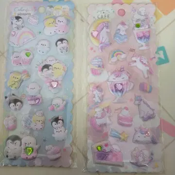 두 개의 쫄깃한 마쉬멜로우 씰