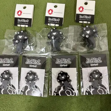 블랙 미야쿠미야쿠 핀 배지 a b cd PVC 컴플리트 미개봉 새상품