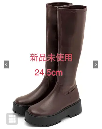 GRL 롱 부츠 브라운[zr1283]