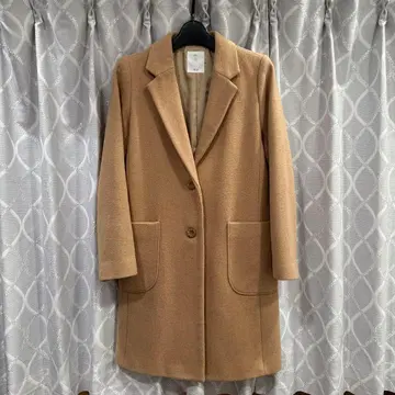 [ 가격 인하 중 ] 여성용 체스터 코트 size S 카멜