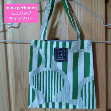 미사용품입니다 미나 페르호넨 미니백 라인 트리
