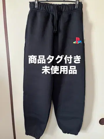 GU PlayStation 헤비 웨이트 스웨트 팬츠 XS 미사용품