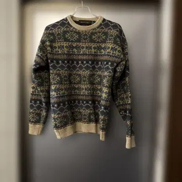 BRITCHES 100% 울 패턴 스웨터