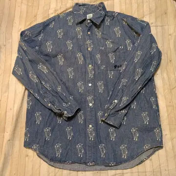 그라니프 라무초프 데님 셔츠 오버 사이즈 남성용 L 사이즈