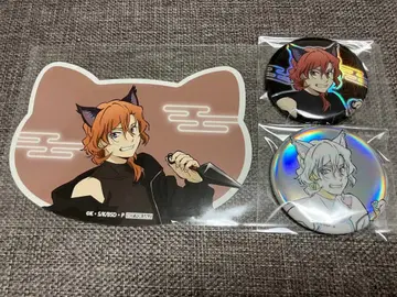 문호 스트레이독스 문스토 난자 특전 카드 캔뱃지 선화 나카하라 츄야