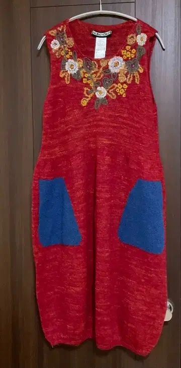 마사키 쿄코 M.&KYOKO 사토 섬유 니트 원피스