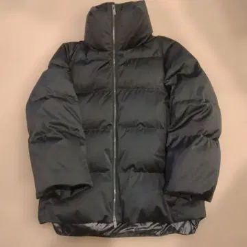 다운 볼륨 자켓 유니클로 질 샌더 콜라보 블랙 M