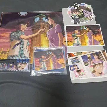 명탐정 코난 세가 럭키 쿠지 클리어 파일 아크릴 스탠드