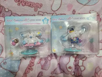 산리오 시나모롤 피규어 아이돌 룩북 휴일 고스로리 의상