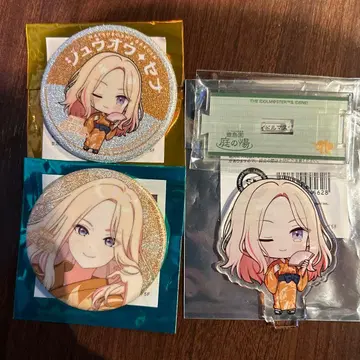 학마스 니와노유 쥬오세이난 캔뱃지 아크릴 스탠드 3종 세트