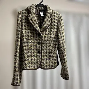 LES COPAINS (레 코팡) 트위드 자켓 사이즈 M.L