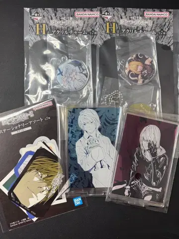 데스노트 제일복권 아크릴 스탠드 니아 멜로 참 세트