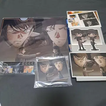 명탐정 코난 세가 럭키 쿠지 클리어 파일 아크릴 스탠드