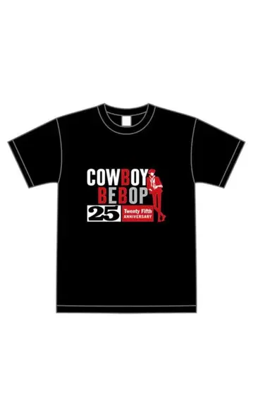 25주년 한정판 COWBOY BEBOP 카우보이 비밥 T셔츠 F 사이즈