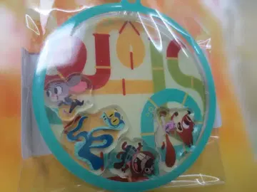 극장 한정판 주토피아2 샤카샤카 키링 ZOOTOPIA